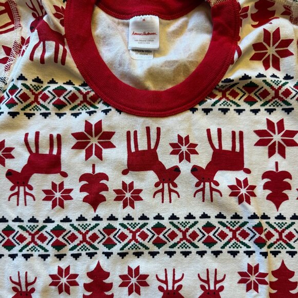 Hanna Andersson Women's Holiday Long John Pajamas - Picture 3 of 6